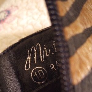 Mi.iM Black and Brown Winter Boots